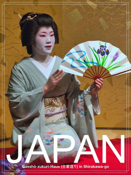 Japan - PosterArt - Geiko von Kanazawa